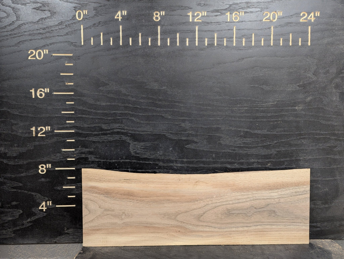 24" Walnut & Cottonwood Live Edge Charcuterie Kit - My Store