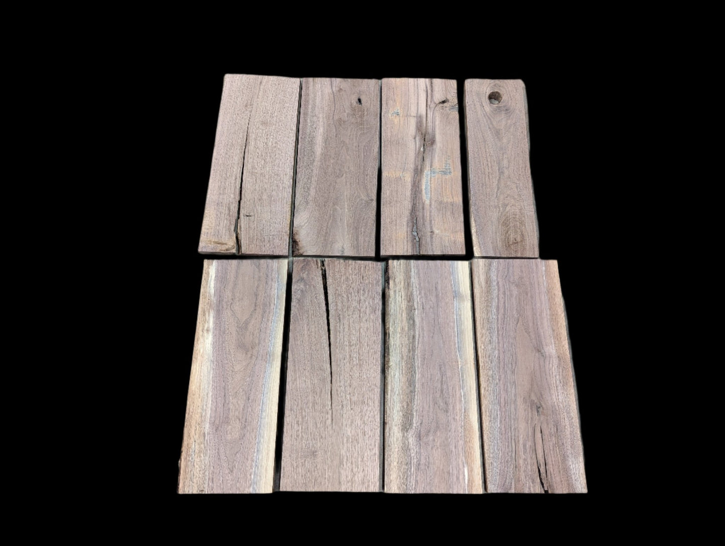 24" Walnut Dimensional Wood Kit (S2S) - Ol Loggin Sawmill