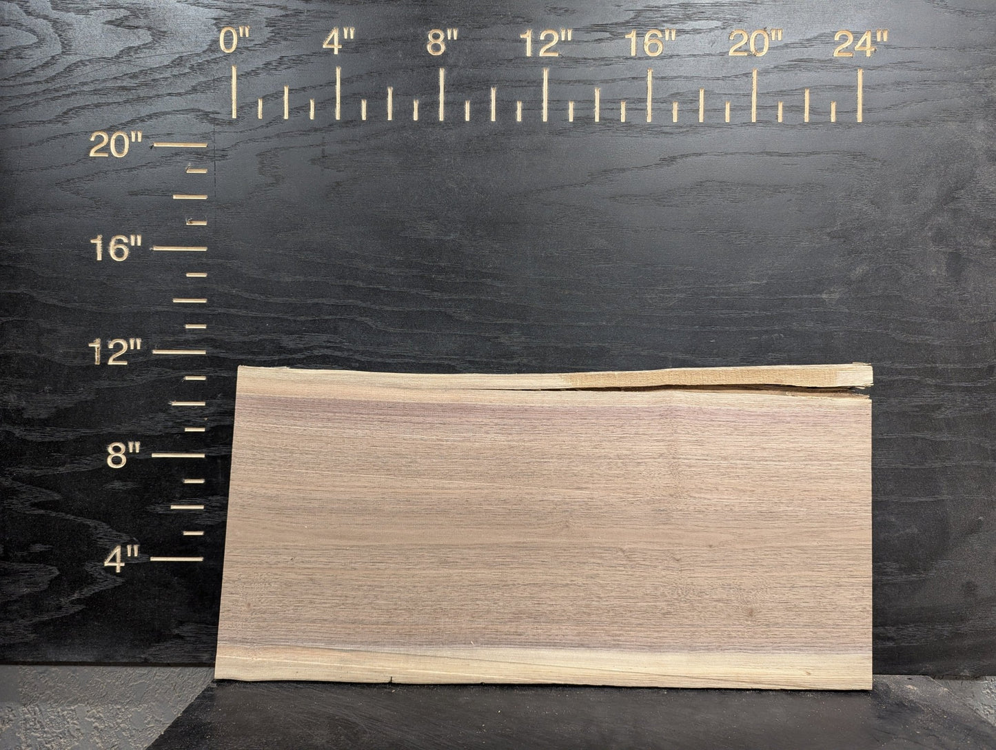 24" Walnut Live Edge Charcuterie Kit - My Store