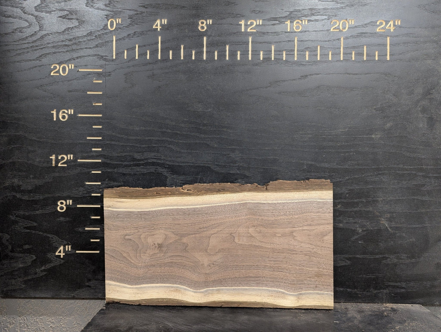 24" Walnut Live Edge Charcuterie Kit - My Store