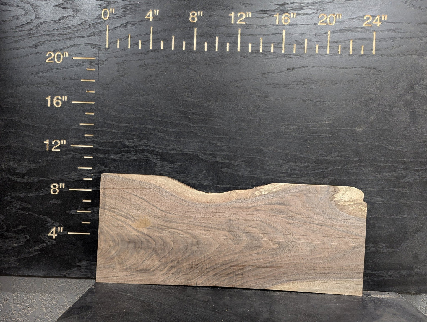 24" Walnut Live Edge Charcuterie Kit - My Store