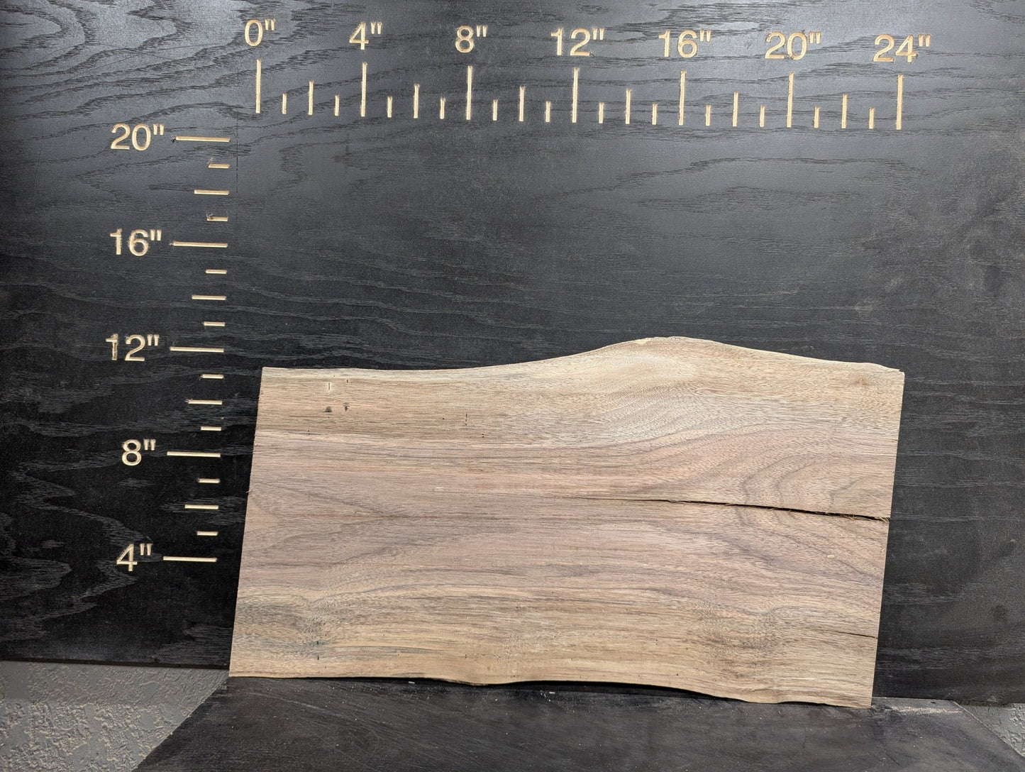 24" Walnut Live Edge Charcuterie Kit - My Store