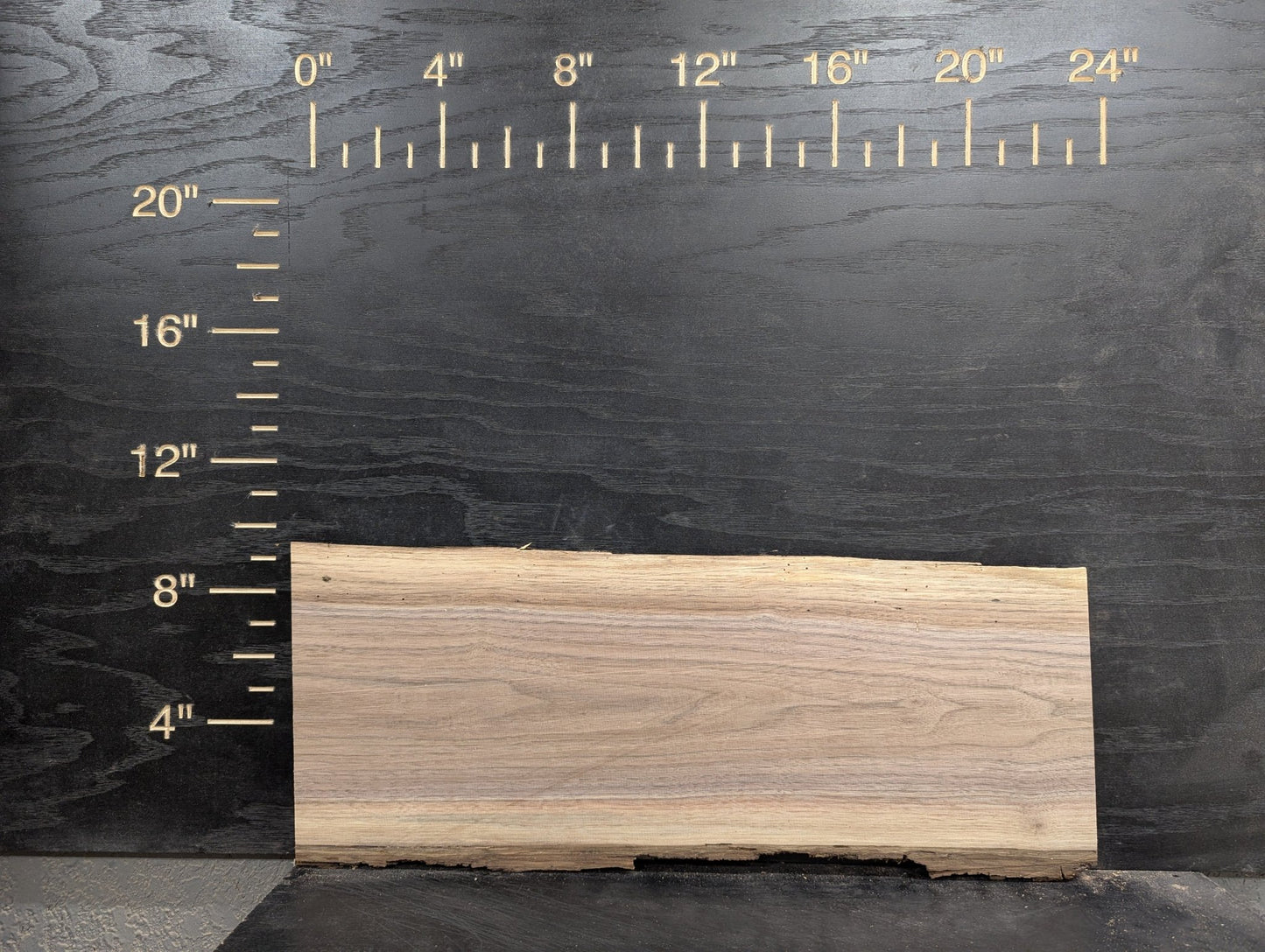 24" Walnut Live Edge Charcuterie Kit - My Store