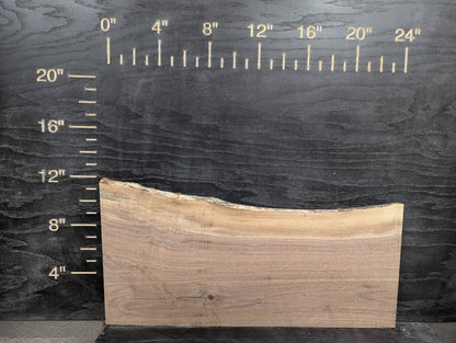 24" Walnut Live Edge Charcuterie Kit - Ol Loggin Sawmill