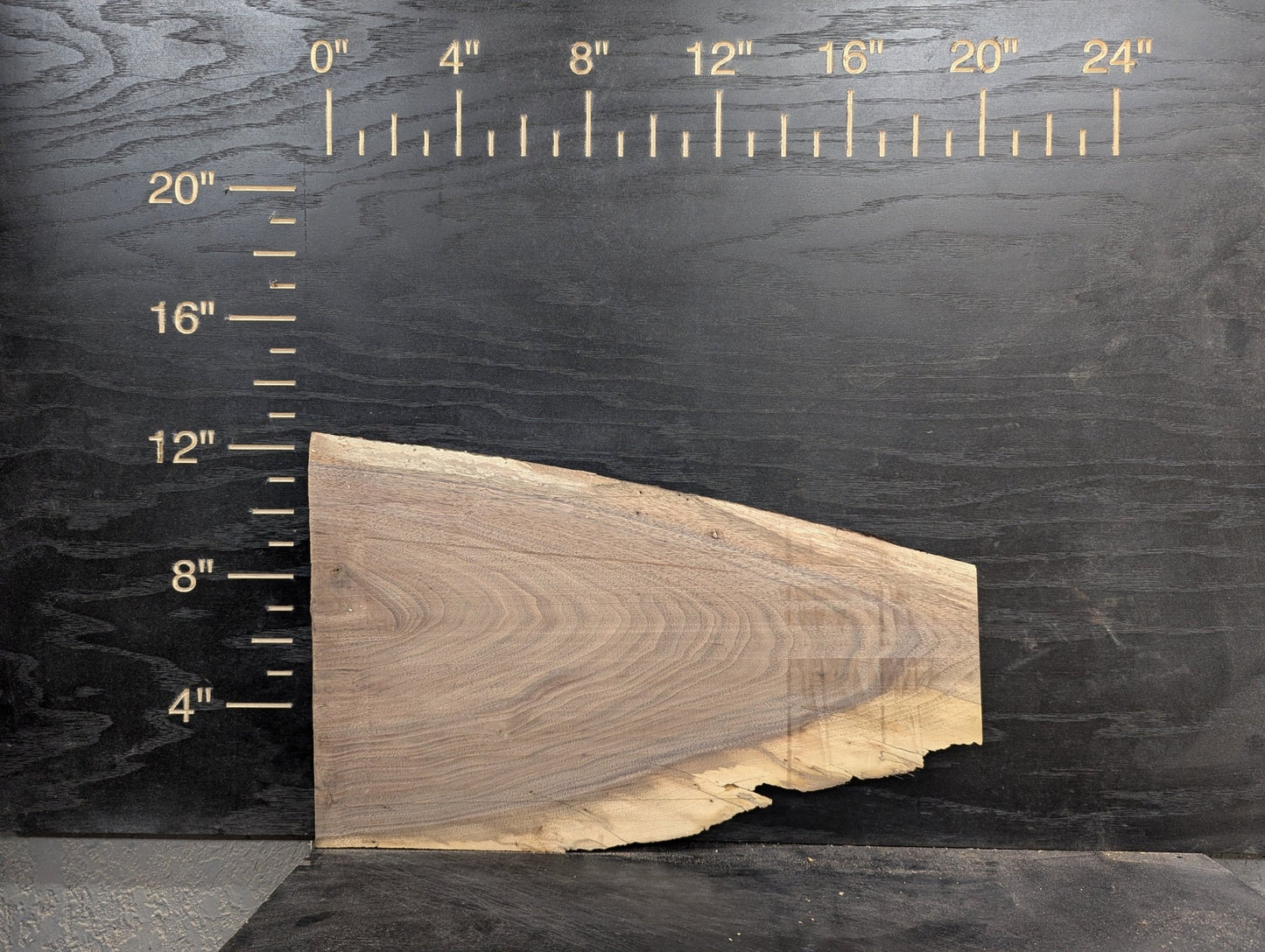 24" Walnut Live Edge Charcuterie Kit - My Store