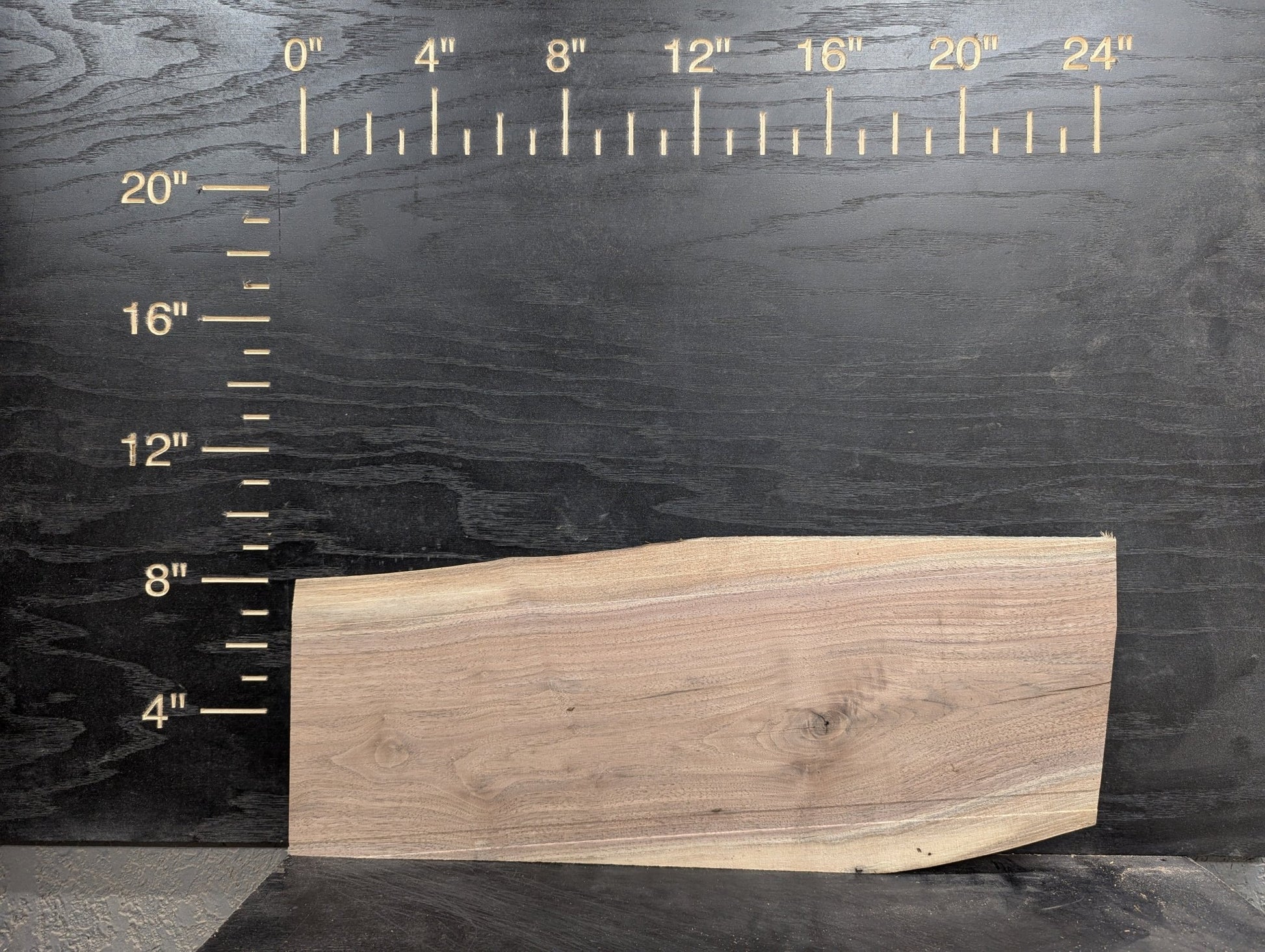 24" Walnut Live Edge Charcuterie Kit - My Store