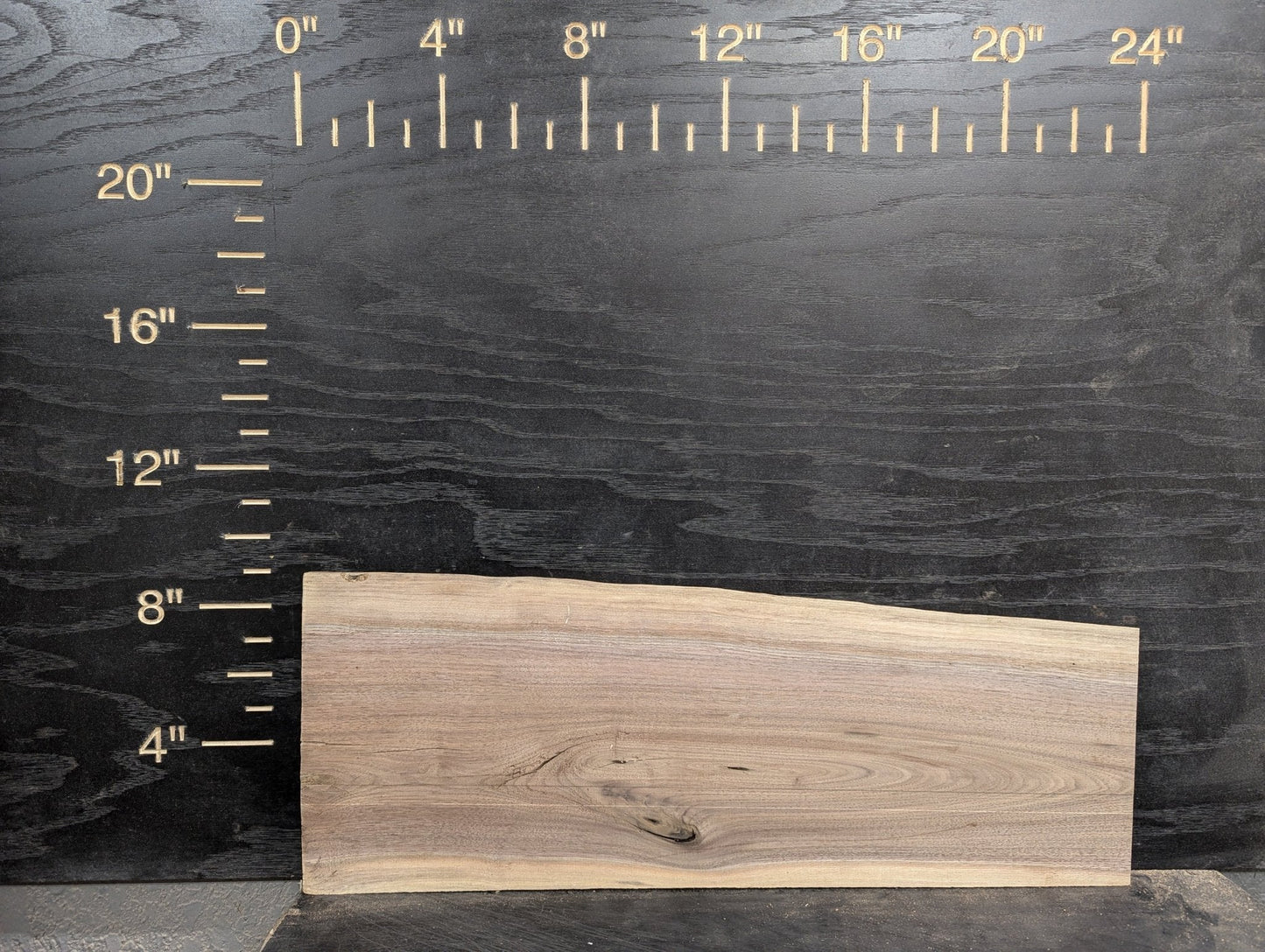 24" Walnut Live Edge Charcuterie Kit - My Store