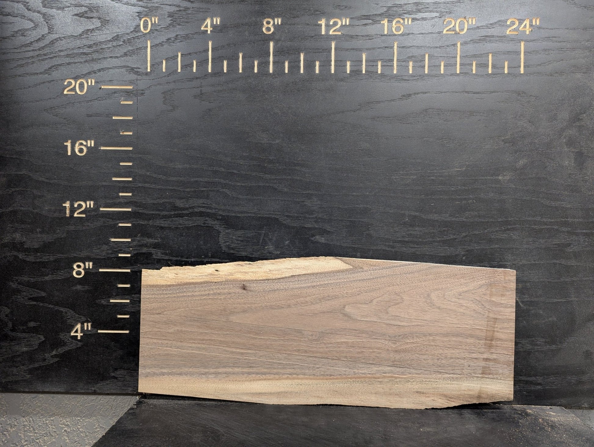 24" Walnut Live Edge Charcuterie Kit - My Store