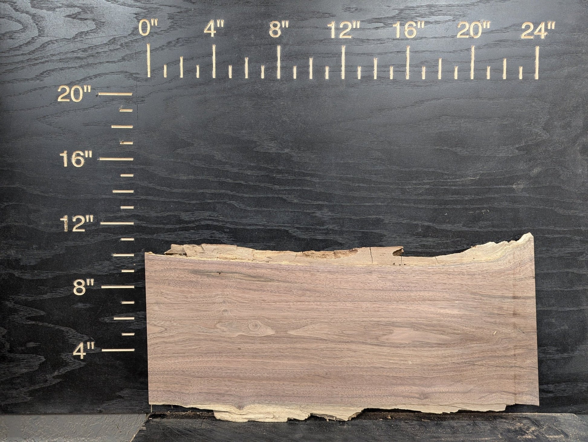 24" Walnut Live Edge Charcuterie Kit - My Store