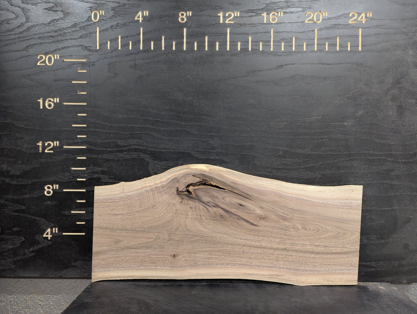 24" Walnut Live Edge Charcuterie Kit - My Store