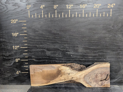 24" Walnut Live Edge Charcuterie Kit - Epoxy Required! - Ol Loggin Sawmill