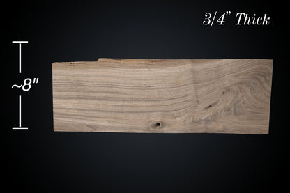 24" Walnut Live Edge Dimensional Kit (S2S) - My Store