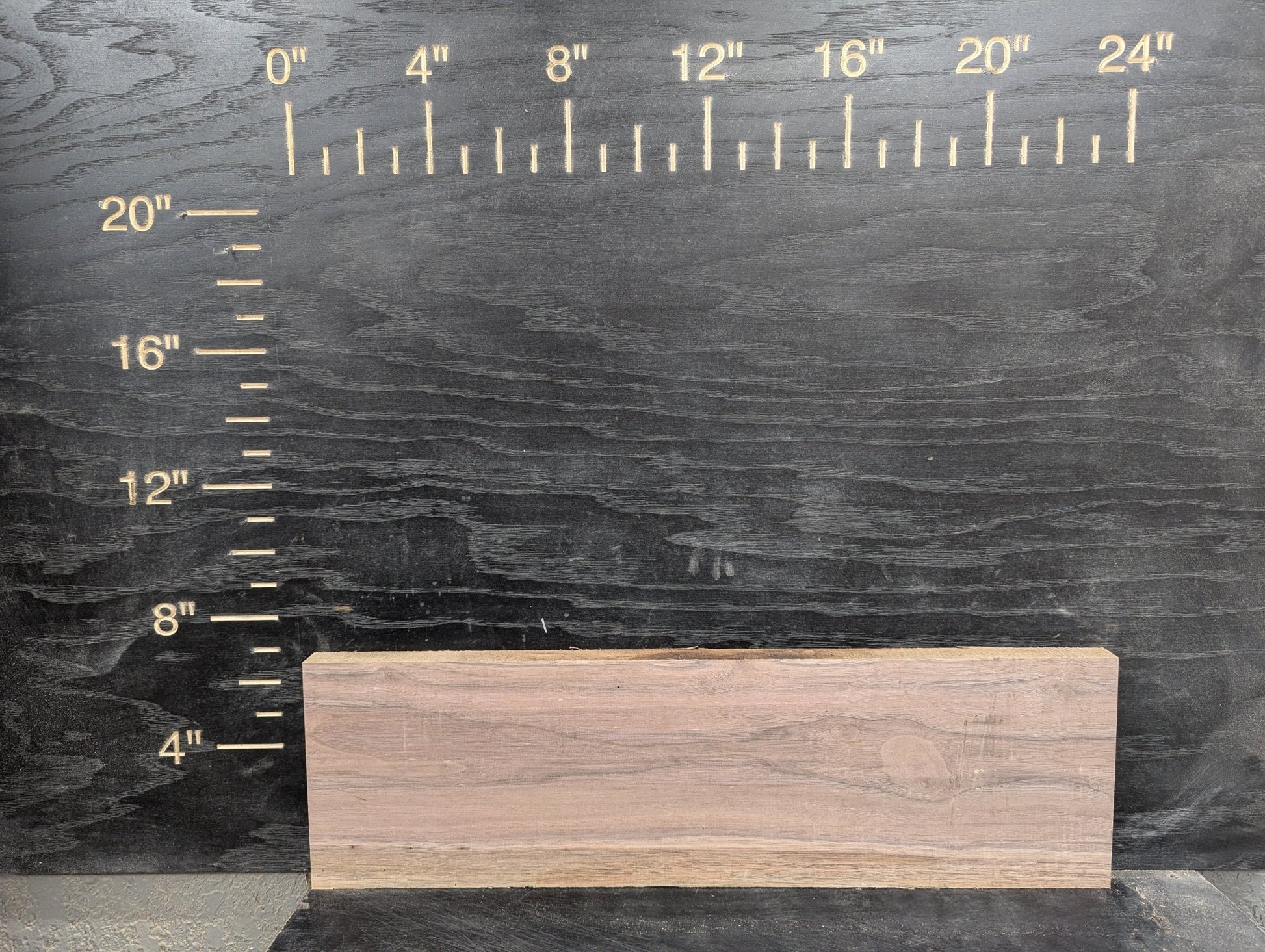 24" Walnut Live Edge Dimensional Kit (S2S) - Ol Loggin Sawmill