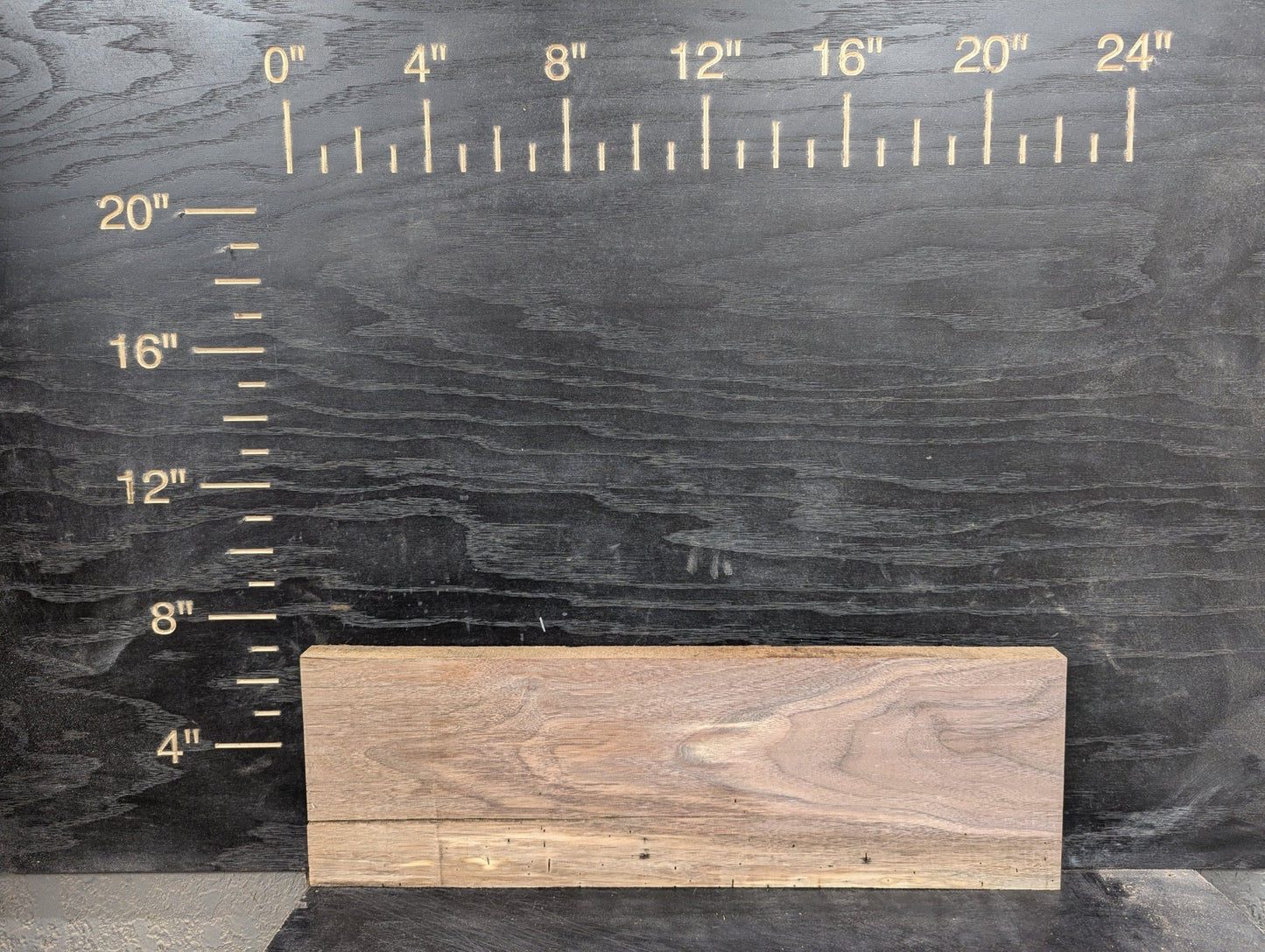 24" Walnut Live Edge Dimensional Kit (S2S) - Ol Loggin Sawmill