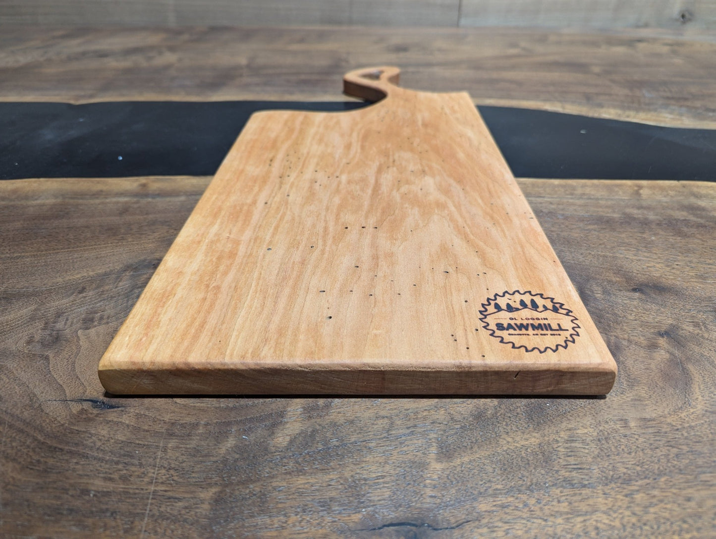 Cherry Charcuterie Board with Handle – Durable and Stylish Serving Platter - My Store