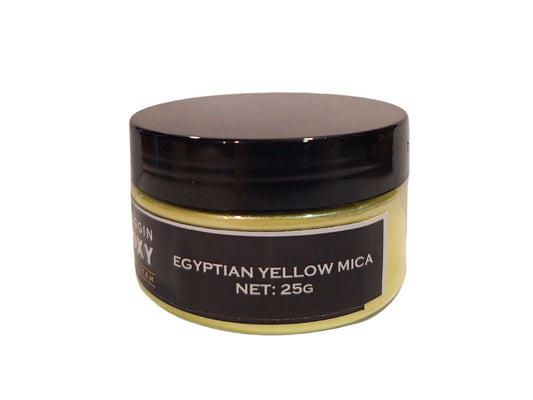 Egyptian Yellow Mica Pigment - My Store