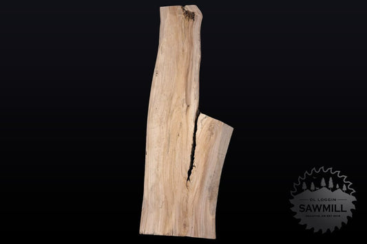 Elm Live Edge Wood Slab - 14.5 BF - My Store