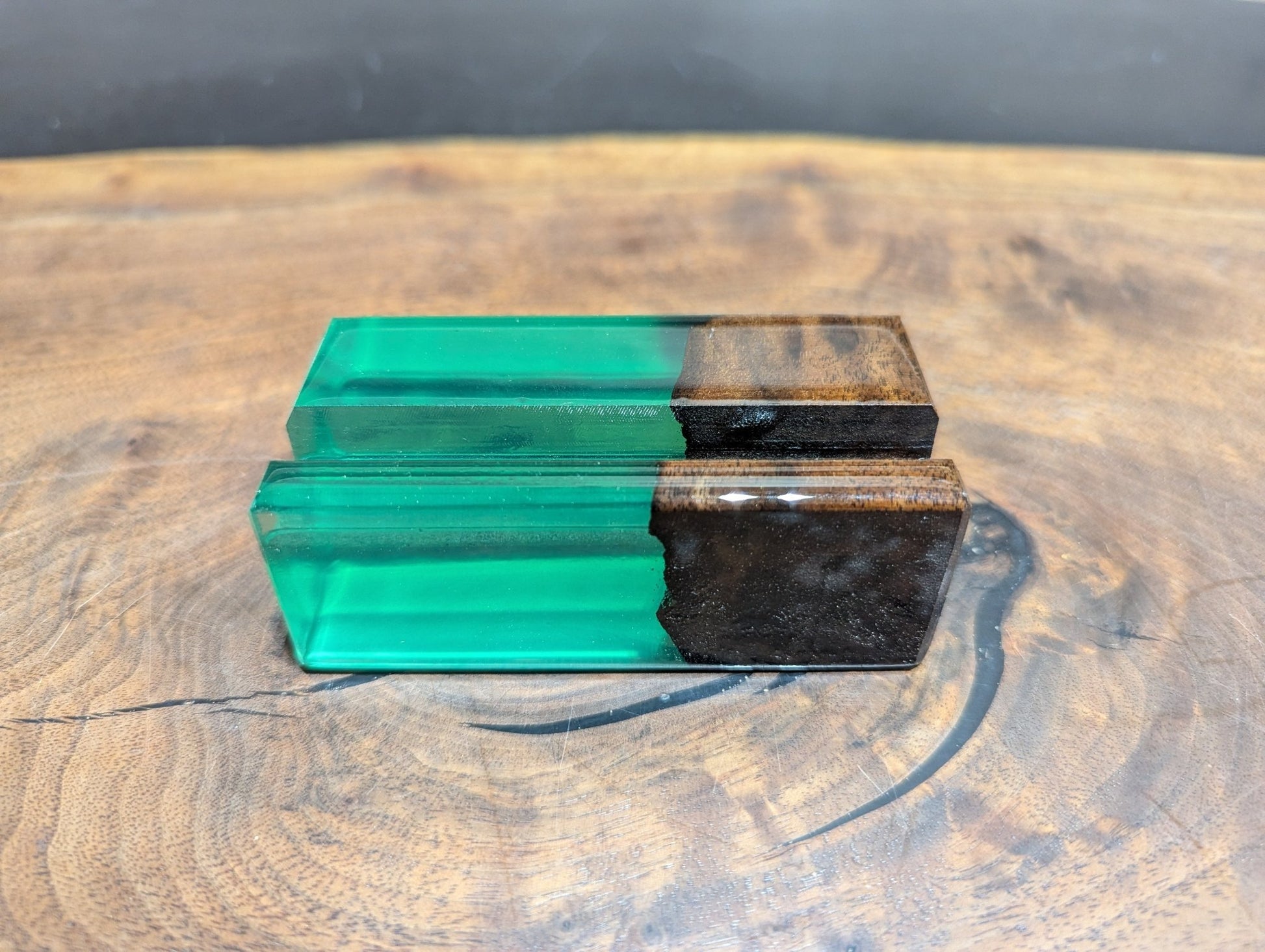 Epoxy Business Card Holder - 2" x 4" - My Store