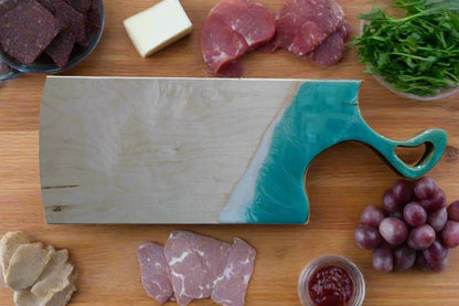 Ocean - Inspired Maple Charcuterie Board - Ol Loggin Sawmill