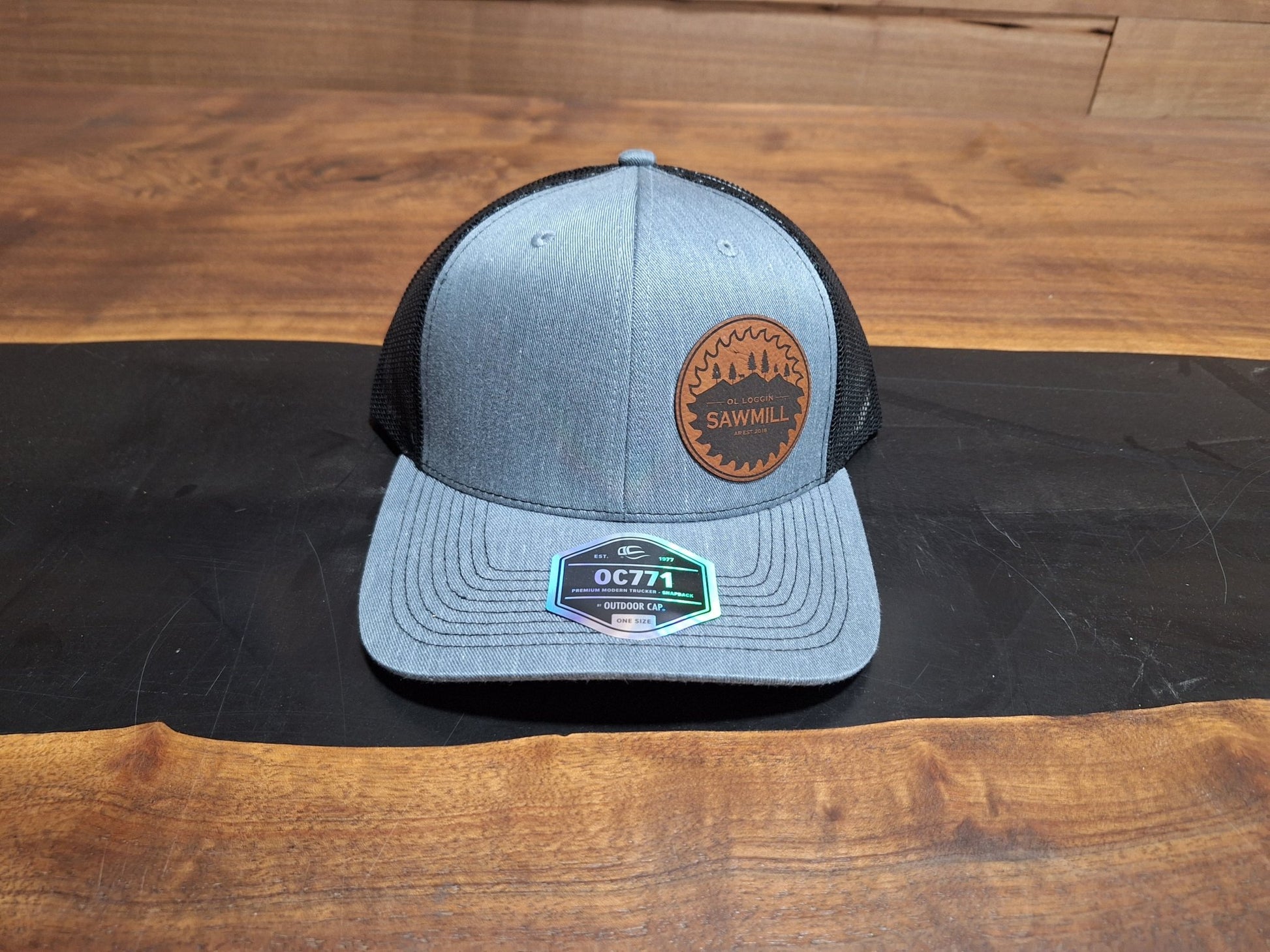 Ol Loggin Sawmill Logo Hats – Trucker and Classic Styles - Ol Loggin Sawmill