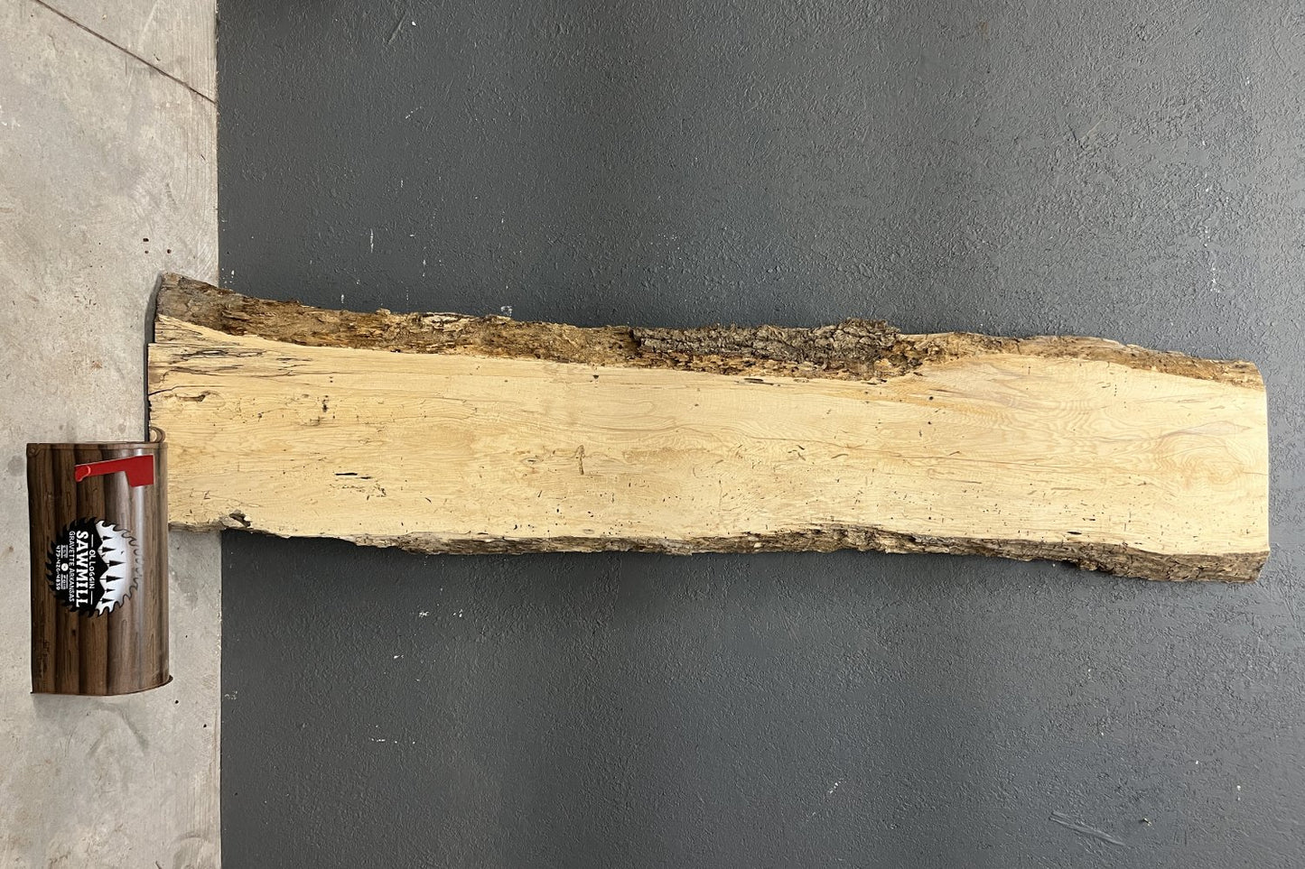 Pecan Live Edge Wood Slab - 41.8 BF - My Store