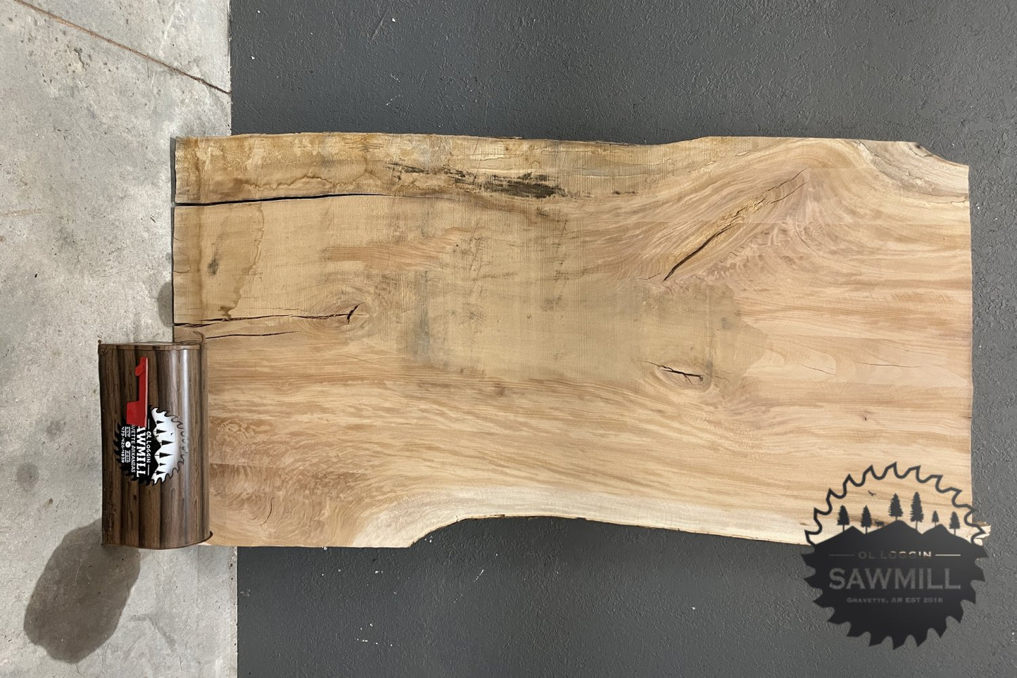 Sycamore Live Edge Wood Slab - 62.4 BF - My Store