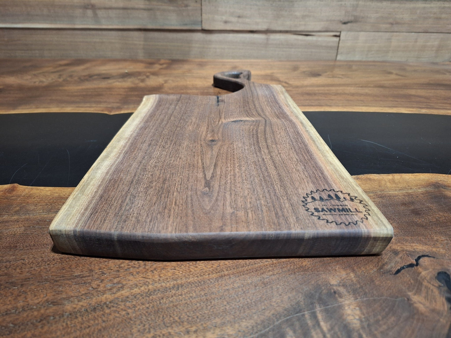 Walnut Charcuterie Board with Handle – Durable and Stylish Serving Platter - My Store