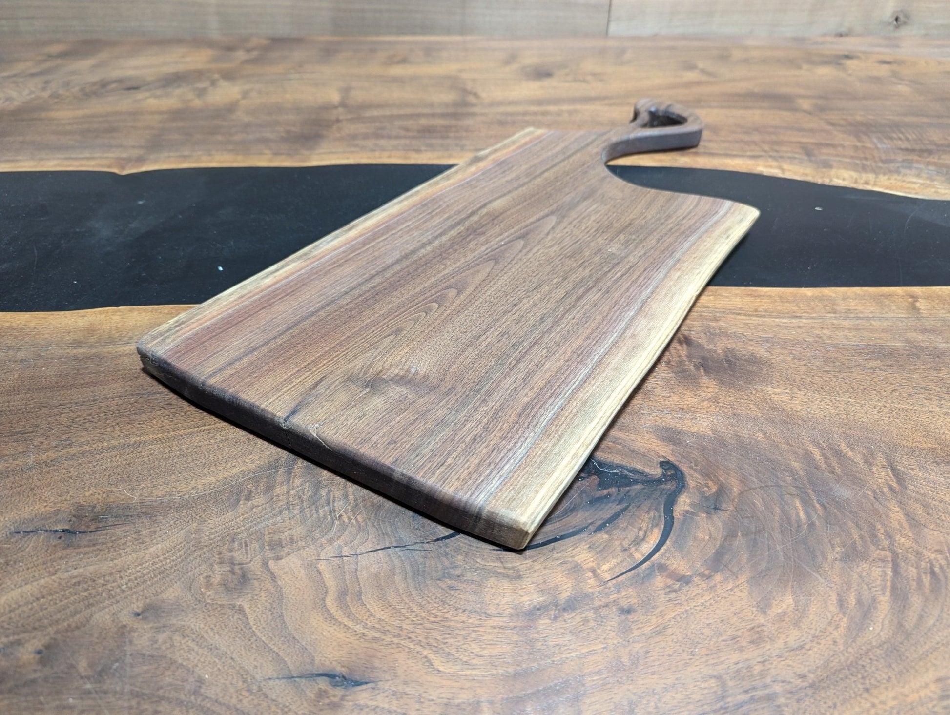 Walnut Charcuterie Board with Handle – Durable and Stylish Serving Platter - My Store