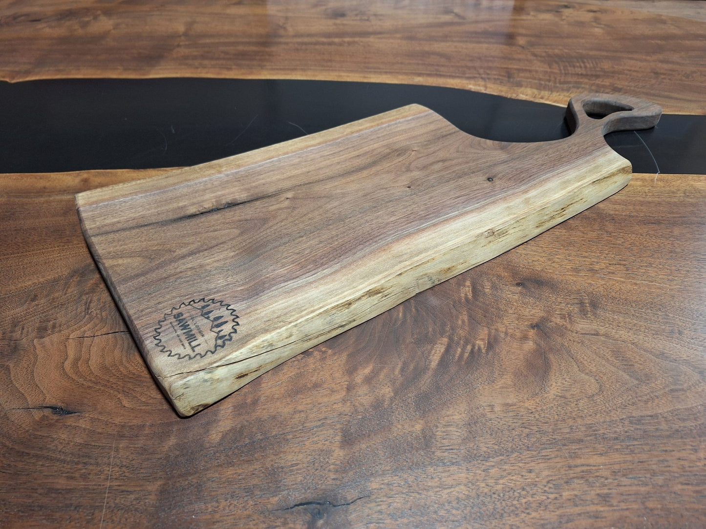 Walnut Charcuterie Board with Handle – Durable and Stylish Serving Platter - My Store