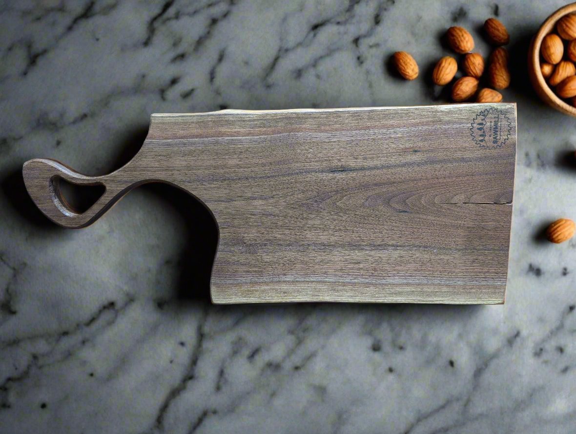 Walnut Charcuterie Board with Handle – Durable and Stylish Serving Platter - My Store