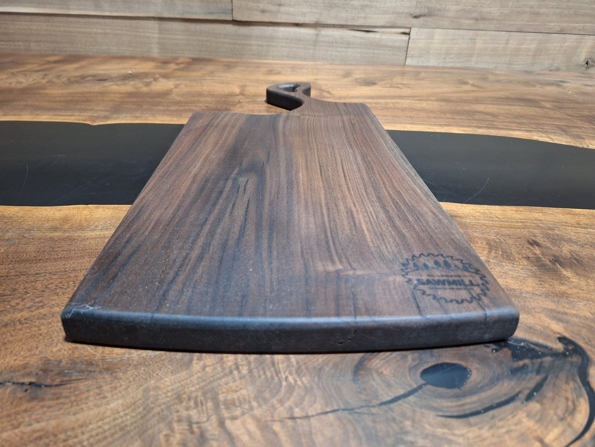 Walnut Charcuterie Board with Handle – Durable and Stylish Serving Platter - My Store