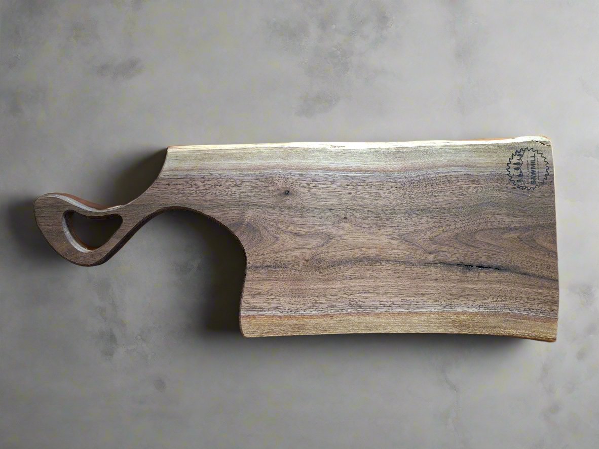 Walnut Charcuterie Board with Handle – Durable and Stylish Serving Platter - My Store