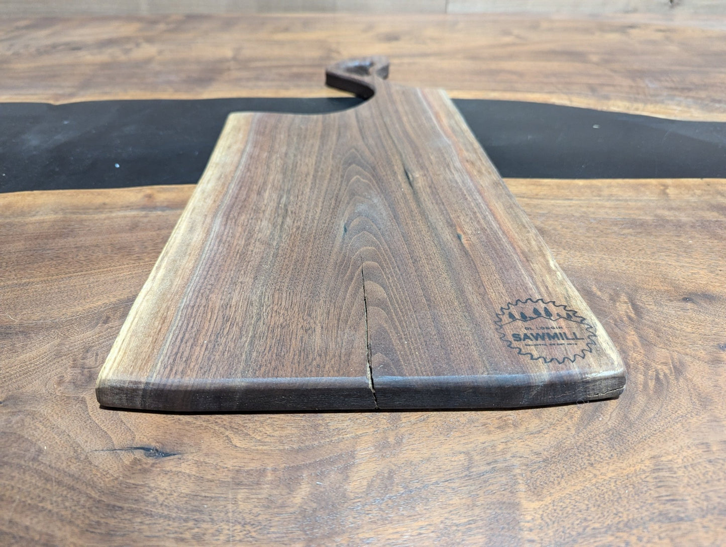 Walnut Charcuterie Board with Handle – Durable and Stylish Serving Platter - My Store